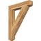 Ekena Millwork Traditional Craftsman Rough Sawn Bracket, Western Red Cedar, 6"W x 36"D x 44"H BKT06X36X44TRA04RWR - alternate 1
